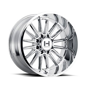Jogo de Rodas Hostile Predator H115 20x12 6x139.7 -44mm Cromado