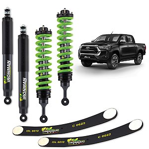 Kit Suspensão IronMan Foam Cell para Toyota Hilux 2016 a 2024