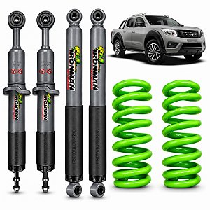 Kit Suspensão IronMan NitroGás para Nissan Frontier 2016 a 2024