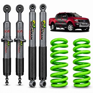 Kit Suspensão IronMan Nitrogas Ford Ranger 2013/2019