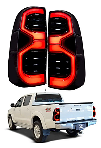 Lanterna Traseira Hilux SRX 2005/2015 Fumê