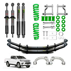 Kit Suspensão IronMan NitroGás Full Toyota Hilux 2016/2026