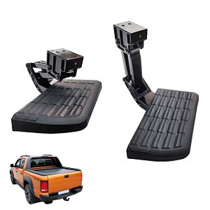 Estribo traseiro retrátil para Volkswagen Amarok 2010 em diante
