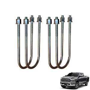 Grampos CARLI para suspensão LEVELING KIT Dodge RAM 3500 2013 a 2024