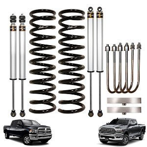 Suspensão Leveling kit 2.5" Dodge Ram 3500 de 2013 a 2024