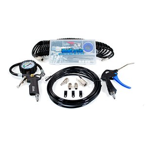Kit enchimento de pneus HornBlasters com mangueira e manometro