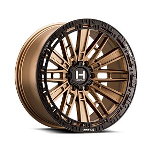 Jogo de Rodas Hostile Mojave H129 17x9 5x127 0mm Bronze