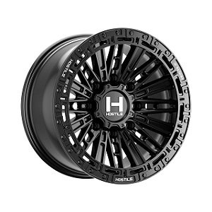 Jogo de Rodas Hostile Mojave H129 18x9 8x165 12mm Preto Brilhante
