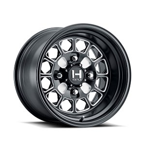 Jogo de Rodas Hostile Pismo H125 15x7 4x137 +13mm Preto