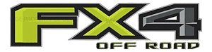 ADESIVO - FX 4 - OFF ROAD - 2015/2018 - VERDE CLARO - FGRN