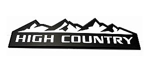 EMBLEMA - HIGH COUNTRY - PRETO/BRANCO
