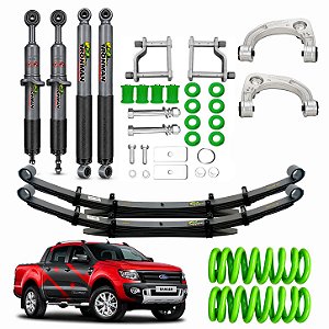 Kit Suspensão IronMan NitroGás Full Ranger 2013 a 2019 Full