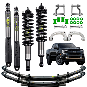Kit Suspensão IronMan IM2.5 full Ranger 2024 com Bandeja