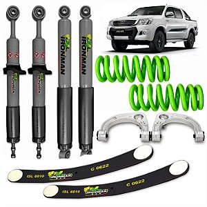 Kit Suspensão IronMan NitroGás Hilux 2005 /2015 + Pro Forge