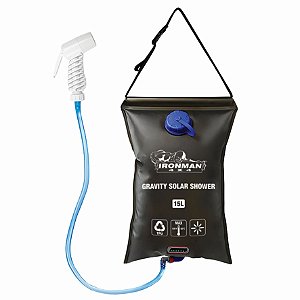 CHUVEIRO SOLAR DE GRAVIDADE 15L IRONMAN