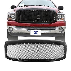 GRADE FRONTAL - DODGE RAM - MAD MAX - 06/08 - PRETA