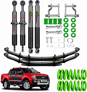 Kit Suspensão IronMan NitroGás Ranger 2013 a 2019 Full