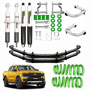 Kit Suspensão IronMan NitroGás Ranger 2020/2023 Full +Pro Forge