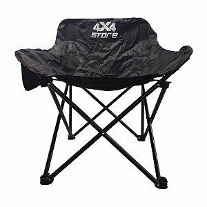 CADEIRA PANTOGRAFICA 4X4 STORE PRETA ACAMPAMENTO