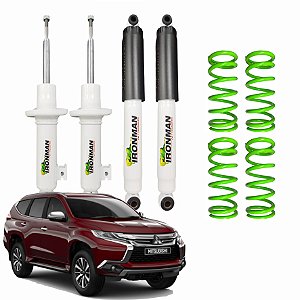 Kit Suspensão Ironman NITROGAS Pajero Sport 2020 em diante