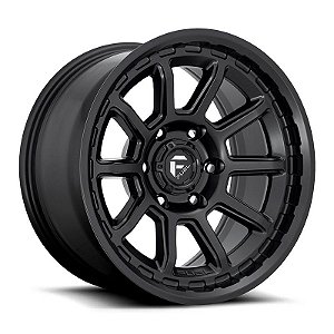 Roda Fuel  Torque D689 18x9 6x139.7  -12mm  Preto Fosco