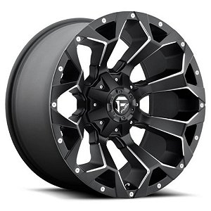 Roda Fuel Assault  D546  20x10  6x135/6x139.7  -22mm Preto Fosco Fresado