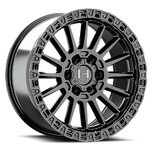 Roda Hostile Battle H137 17x9 6x139.7 0mm Preto Fosco