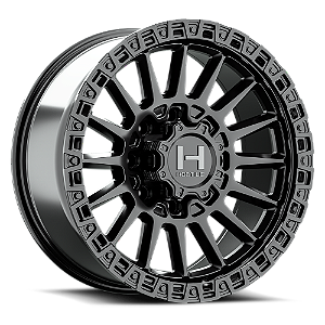 Roda Hostile Battle H137 17x9  8x170  0mm  Preto Fosco
