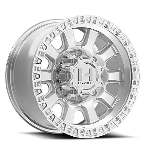 Roda Hostile Crawler H138 20x9 8x165.1 +1mm Prata Usinado