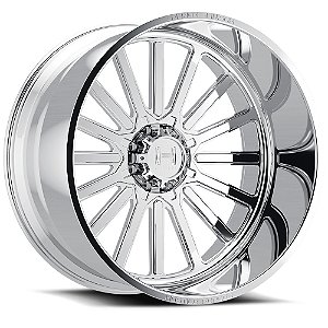 Roda Hostile Titan H127 22x12 8x165.1 -44mm Cromada