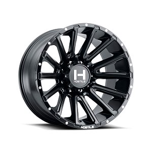 Roda Hostile Typhoon H123  22x10  8x165.1  -25mm  Preto