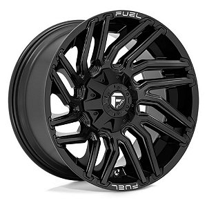 Roda Hostile Typhoon H123 20x10 6x139.7 -19mm  Preto Brilhante