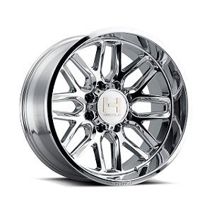 Roda Hostile Vulcan H120 24x14 8x165.1 -76mm Cromada