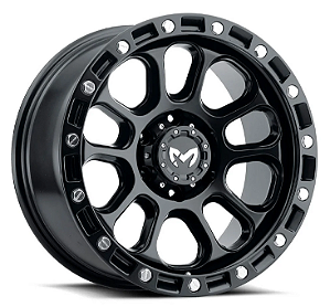 Roda MKW  M204 17x9   5x127  0mm Preto