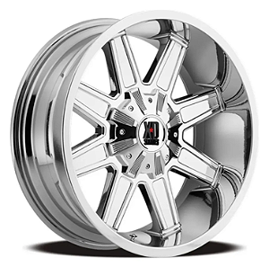 Roda XD Series 20X9 8X165,1 +18mm Cromada