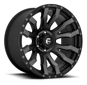 Roda Fuel Blitz  D674  20x12  6x139.7  -44mm Preto Fosco Usinada