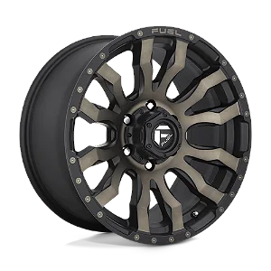 Roda Fuel Blitz D674  20x10  6x139.7  -18mm  Preto c/ Bronze Fosco
