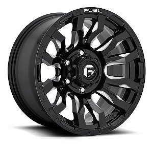 Roda Fuel Blitz D675 20x09 8x165.1 +20mm  Preto Brilhante