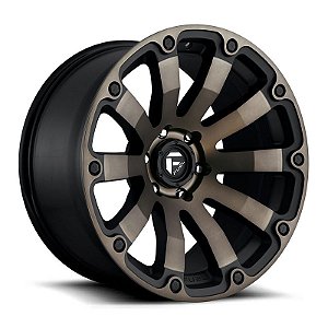 Roda Fuel Diesel D636  20x10  6x139.7  -18mm  Bronze Fosco