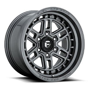 Roda Fuel Nitro D668 17x9 6x139.7 -12mm  Cinza Fosco