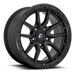 Roda Fuel Rebel D679 20x10 5x139.7 -18mm  Preto Fosco