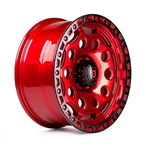 Roda Gisa Buck D3358  20x9 6x139.7 +25mm   Vermelha