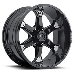 Roda Hostile Knuckles H101 20x9 8x170 0mm  Preto Fresado