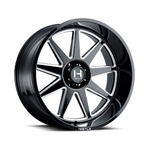 Roda Hostile Omega H121 20x10 6x139.7 -19mm Preto Fresado