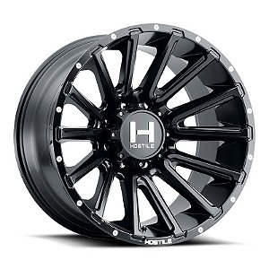 Roda Hostile Typhoon H123 24x12 8x170 -44mm Preto