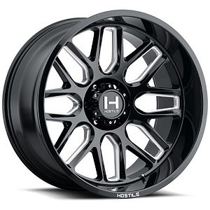 Roda Hostile Vulcan H120 24x12 8x165.1 -44mm   Preto