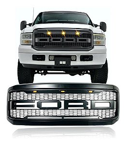 Grade Dianteira F-250/F-350/F-4000 Mod. Raptor c/ Led