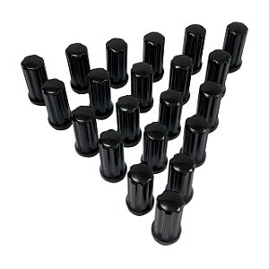 Jogo de Porcas M14 1.5 RAM Preto c/ 32 peças Baja Wheels