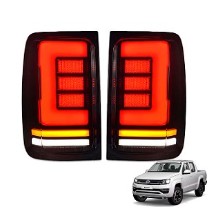 Lanterna Traseira Volkswagen Amarok Oled 2010+ Fumê
