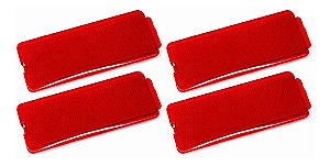 Lente Refletor p/ Forro de Portas F-250/F-350/F-4000  Kit c/4